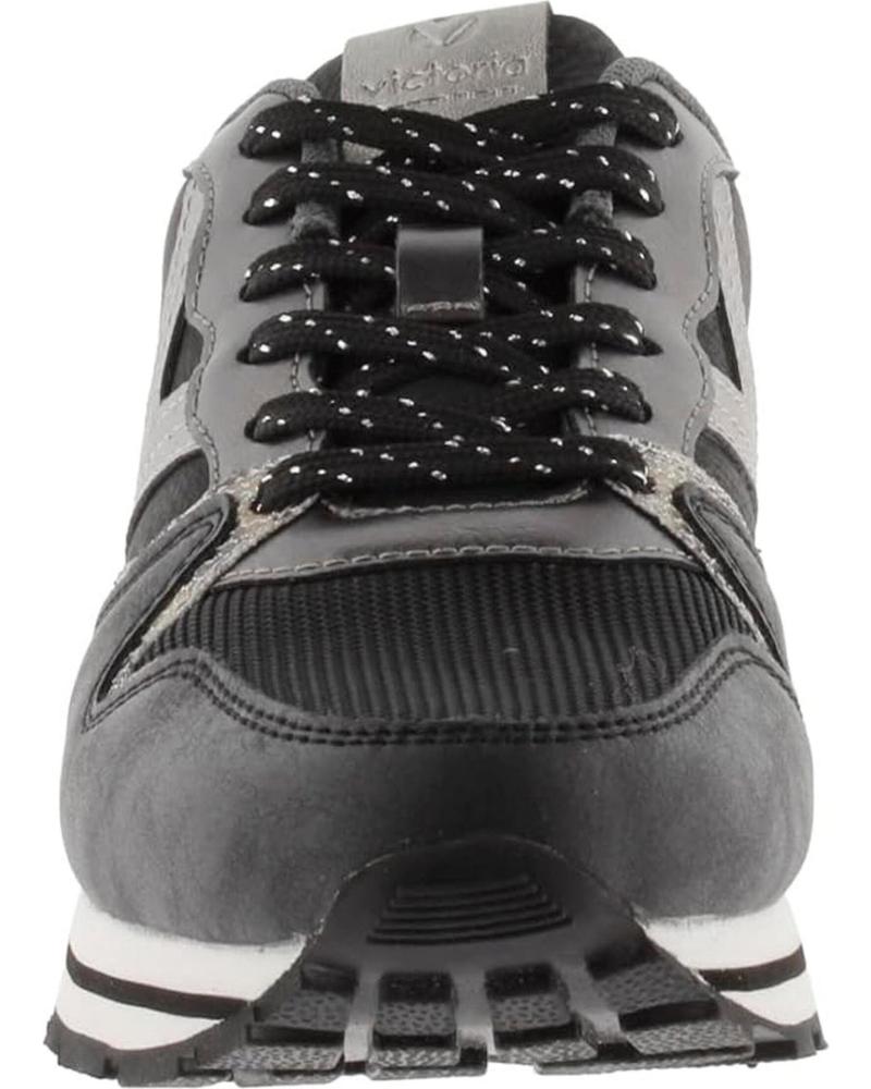 Scarpe Sport De Mujer VICTORIA DEPORTIVA COMETA METALIZADA 1141135 NEGRO