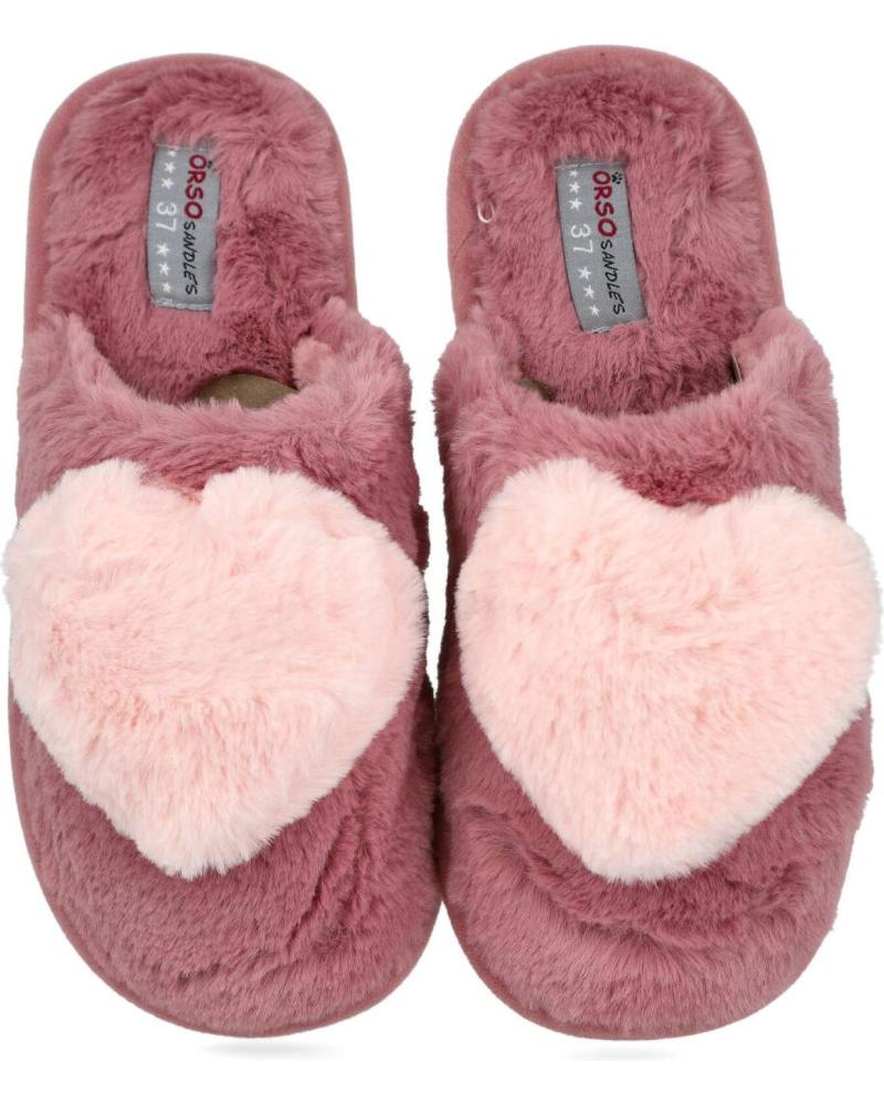 Calzado de casa de Mujer L&R SHOES LR SHOES 560 ZAPATILLAS DE CASA MUJER MALVA