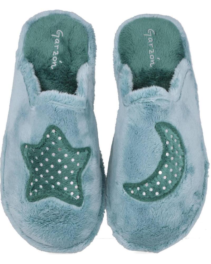 Hausschuhe GARZON für Damen P458-275 ZAPATILLAS DE CASA MUJE TURQUESA Hausschuhe GARZON für Damen P458-275 ZAPATILLAS DE CASA MUJE TURQUESA