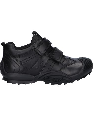 Sapatos GEOX  de Menino J0424A 00043 J SAVAGE  C9999 BLACK