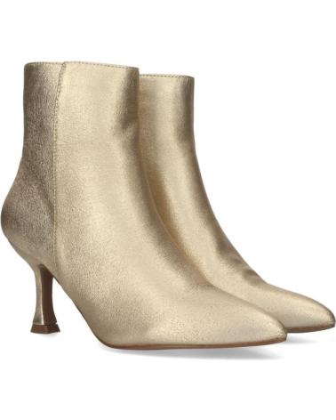 Botines de Mujer  BOTIN DE TACON CON PUNTA FINA Y CREMALLERA 2S-2119 DORADO