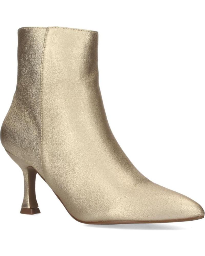 Botines de Mujer  BOTIN DE TACON CON PUNTA FINA Y CREMALLERA 2S-2119 DORADO