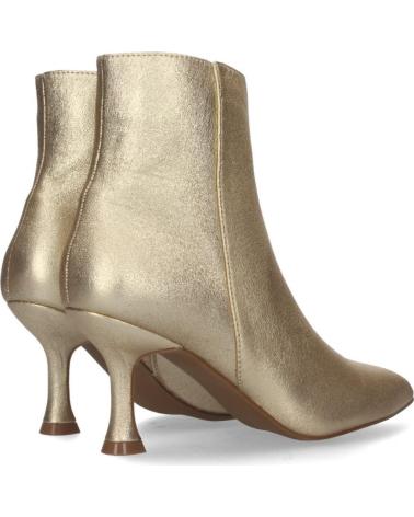 Botines de Mujer  BOTIN DE TACON CON PUNTA FINA Y CREMALLERA 2S-2119 DORADO