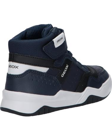 boy sports shoes GEOX J167RA 0FEFU J PERTH  C0832 NAVY-LT GREY