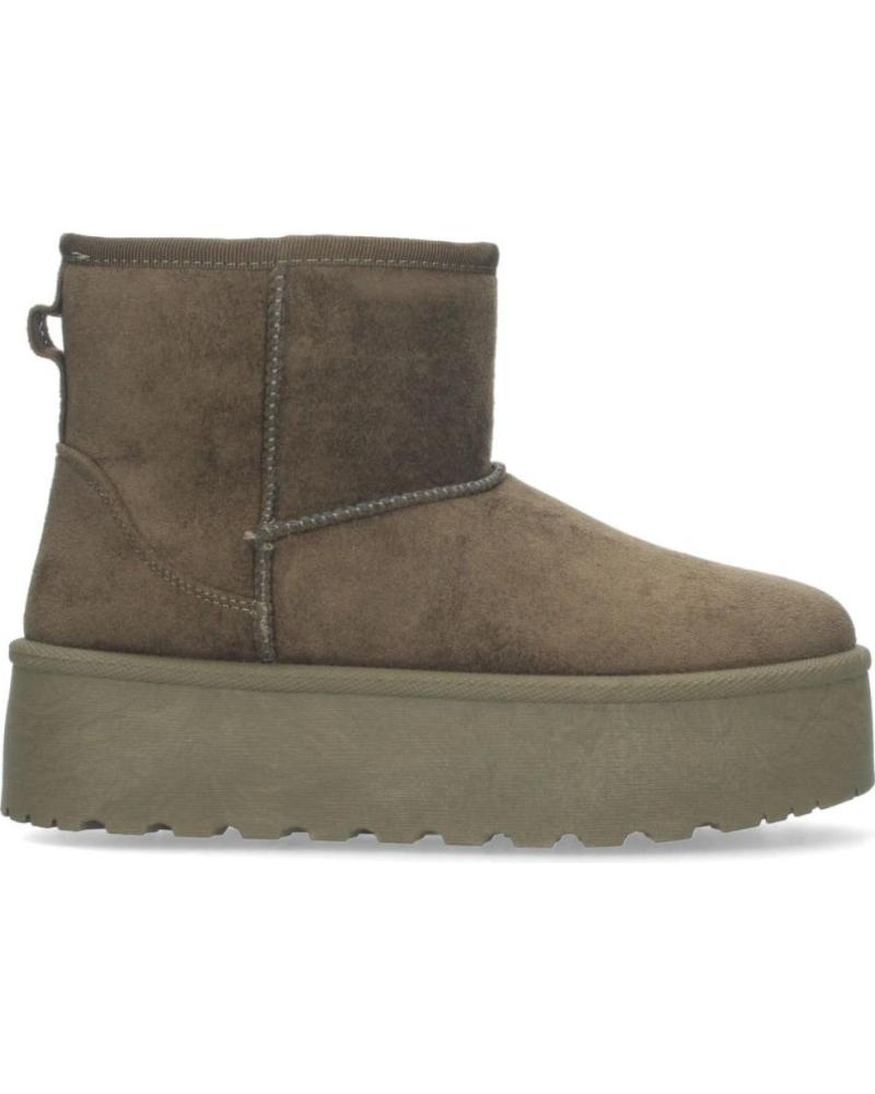 Botines de Mujer  BOTIN DE PELO CON PLATAFORMA EV270 VERDE