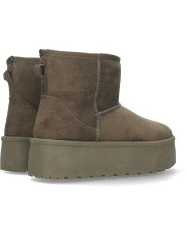 Botines de Mujer  BOTIN DE PELO CON PLATAFORMA EV270 VERDE