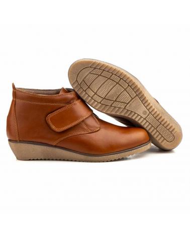 Botines de Mujer LA VIDA ROSA JV397 CUERO