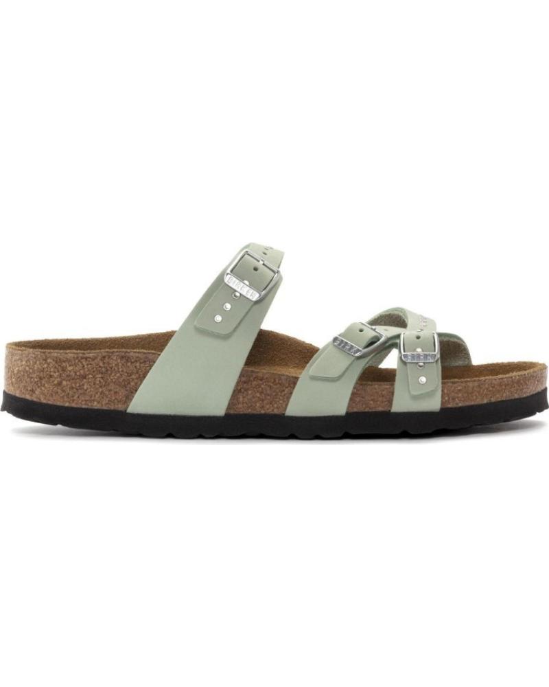 Woman Sandals BIRKENSTOCK FRANCA INJECTED RIVETS 1024251 MATCHA
