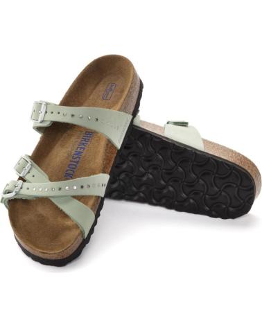 Woman Sandals BIRKENSTOCK FRANCA INJECTED RIVETS 1024251 MATCHA