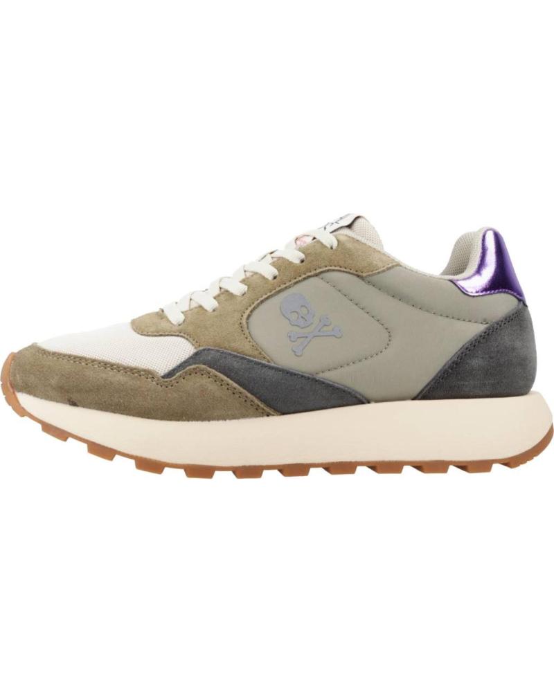 Zapatillas deporte de Mujer SCALPERS ZAPATILLA CORDONES KHAKI