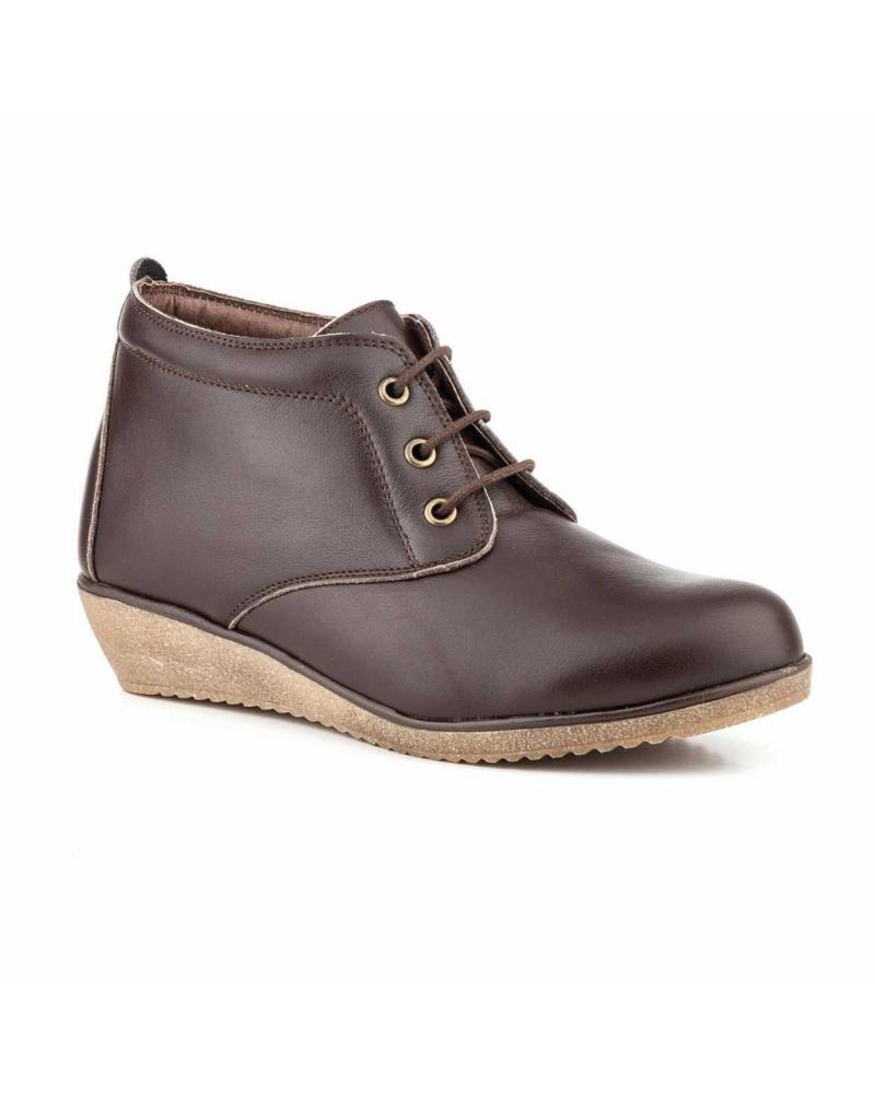 Botines De Mujer LA VIDA ROSA JVAE398 MARRON MARRON