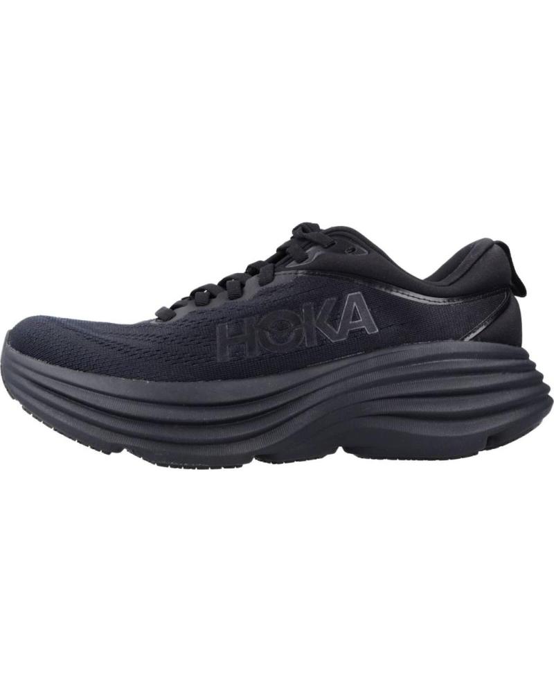 Zapatillas deporte de Mujer HOKA W BONDI 8 NEGRO