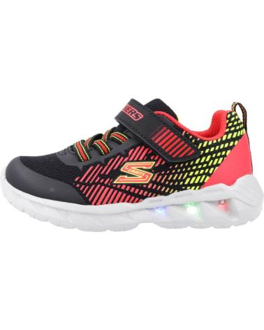 Sportivo per Bambina e Bambino SKECHERS 401506 S LIGHTS MAGNA LIGHTS NEGRO