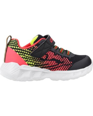 Sportivo per Bambina e Bambino SKECHERS 401506 S LIGHTS MAGNA LIGHTS NEGRO