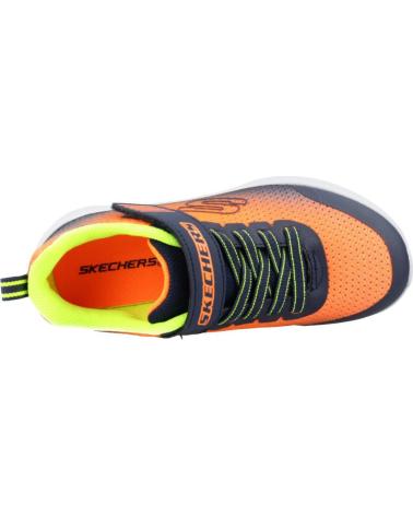Sportivo per Bambina e Bambino SKECHERS ZAPATILLAS NIOS ZORVA 403826L NARANJA