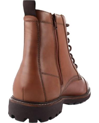 Botines de Hombre CLARKS BATCOMBE CAP MARRON