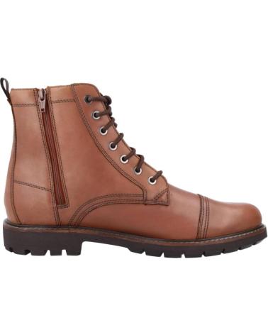 Botines de Hombre CLARKS BATCOMBE CAP MARRON
