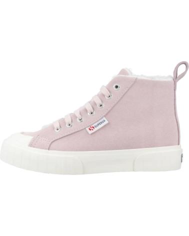 girl Mid boots SUPERGA S21269W 2696  ROSA