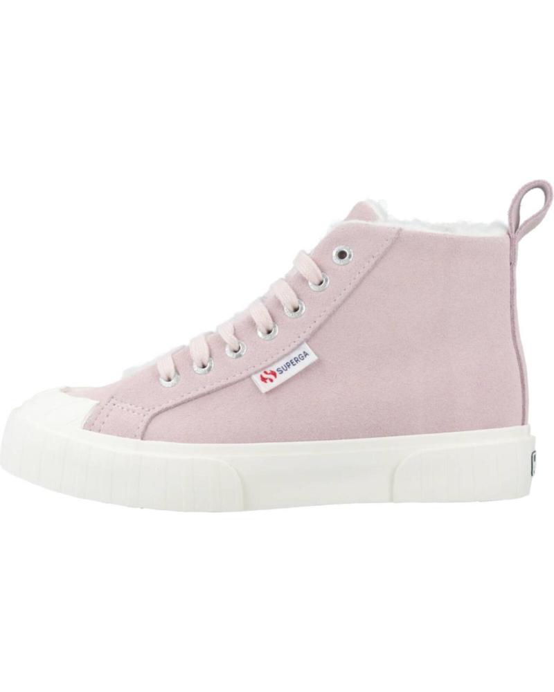 girl Mid boots SUPERGA S21269W 2696  ROSA