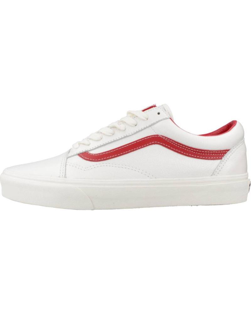 Scarpe sport VANS OFF THE WALL  per Uomo OLD SKOOL VINTAGE  BLANCO