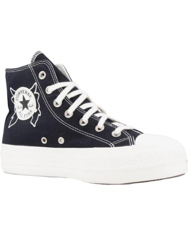 Woman Zapatillas deporte CONVERSE CHUCK TAYLOR ALL STAR LIFT PLATFORM ENCHANTED GARDEN NEGRO