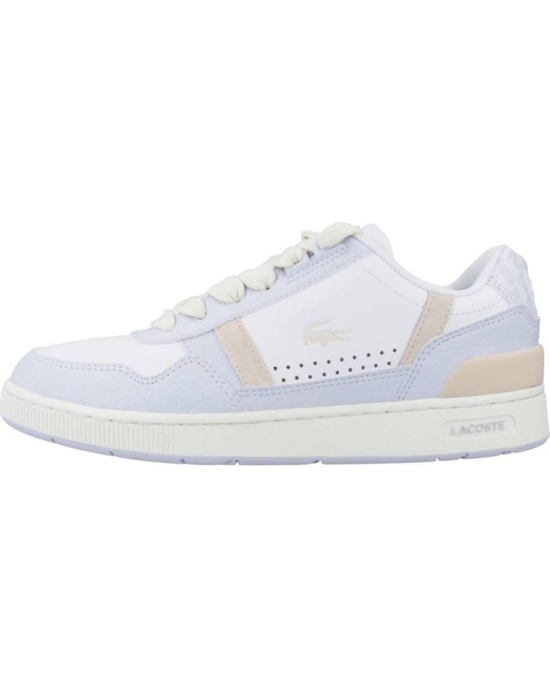 Woman Zapatillas deporte LACOSTE T-CLIP 223 2 SFA  BLANCO
