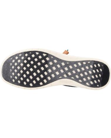 Sapatos de Homem HEY DUDE MOCASINES DUDE WALLY GRIP WOOL CHARCOAL