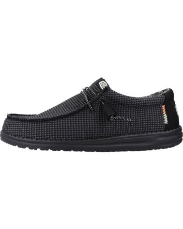 Chaussures HEY DUDE  pour Homme WALLY SPORT  NEGRO