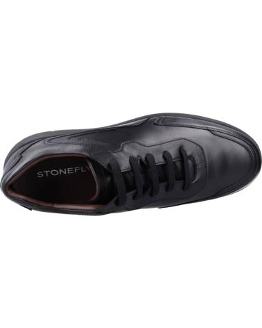 Man shoes STONEFLY STREAM 23 NAPPA LTH NEGRO