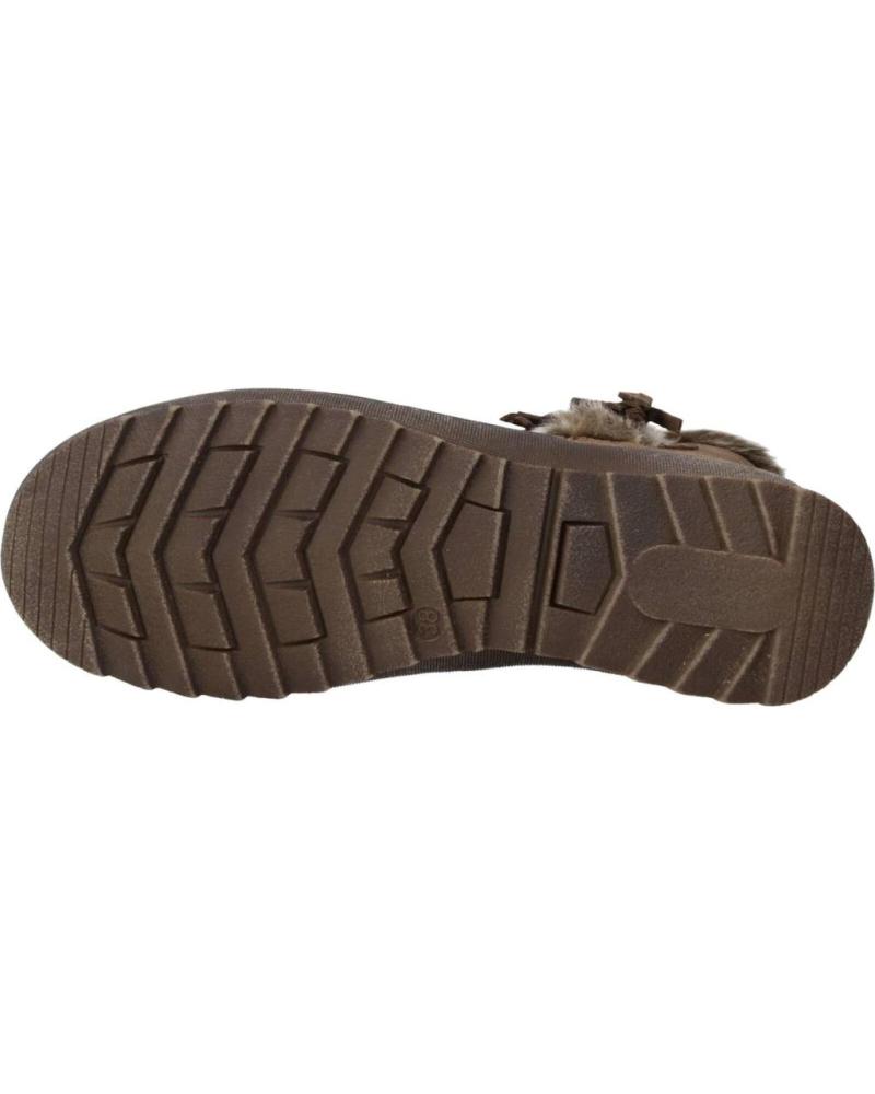 Botas De Mujer CHIKA10 BOTINES PLANOS CHICA 10 NACHA 05 TAUPE MARR N