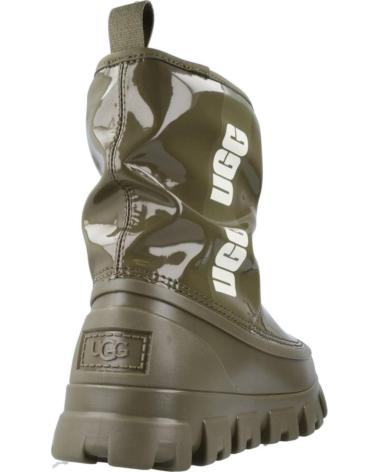 Woman boots UGG W CLASSIC BRELLAH MINI  VERDE