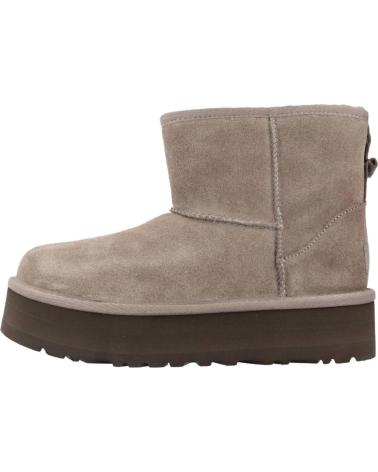 Botines de Niña UGG CLASSIC MINI PLATFORM GRIS