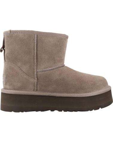 Botines de Niña UGG CLASSIC MINI PLATFORM GRIS