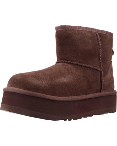 Stivaletti per Bambina UGG CLASSIC MINI PLATFORM MARRON