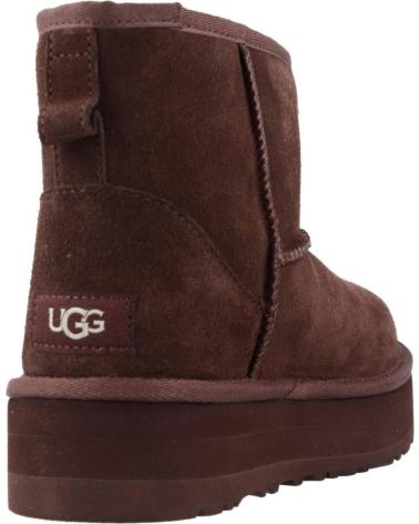 Stivaletti per Bambina UGG CLASSIC MINI PLATFORM MARRON