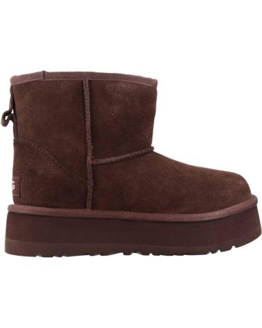 Stivaletti per Bambina UGG CLASSIC MINI PLATFORM MARRON