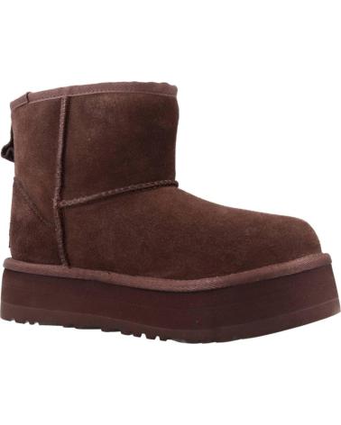 Stivaletti per Bambina UGG CLASSIC MINI PLATFORM MARRON
