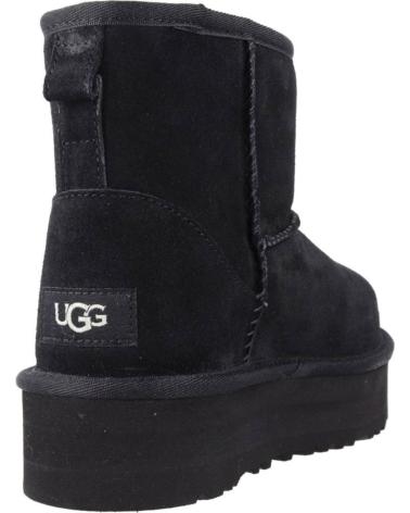 Botins UGG  de Menina CLASSIC MINI PLATFORM  NEGRO