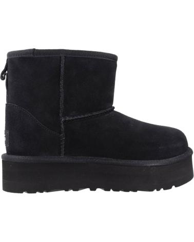Botins UGG  de Menina CLASSIC MINI PLATFORM  NEGRO