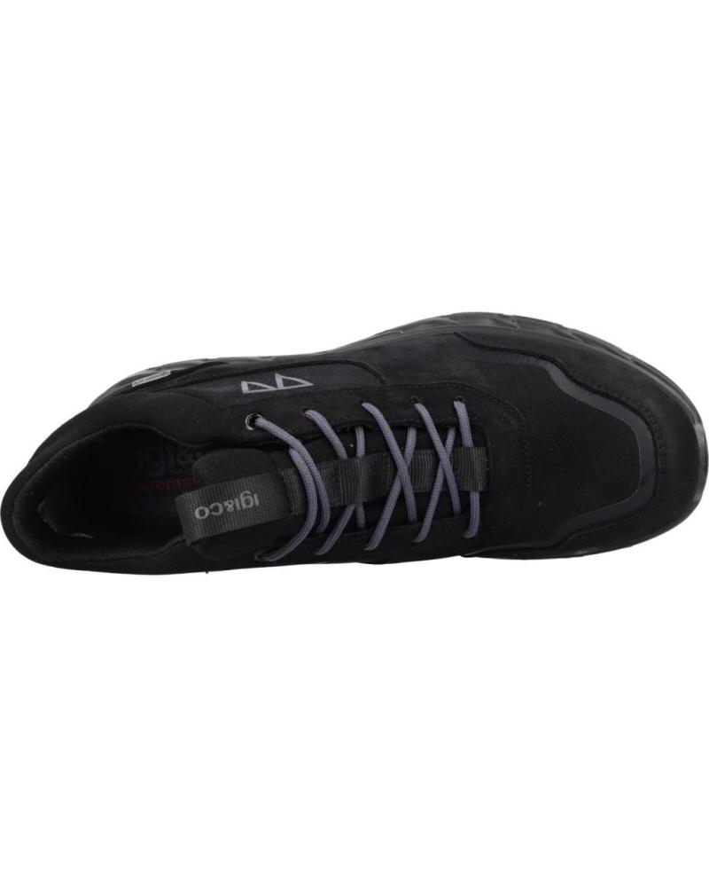 IGI&CO Uomo Santos GTX – Scarpe Da Ginnastica Gore-Tex Blu Con Lacci - 3