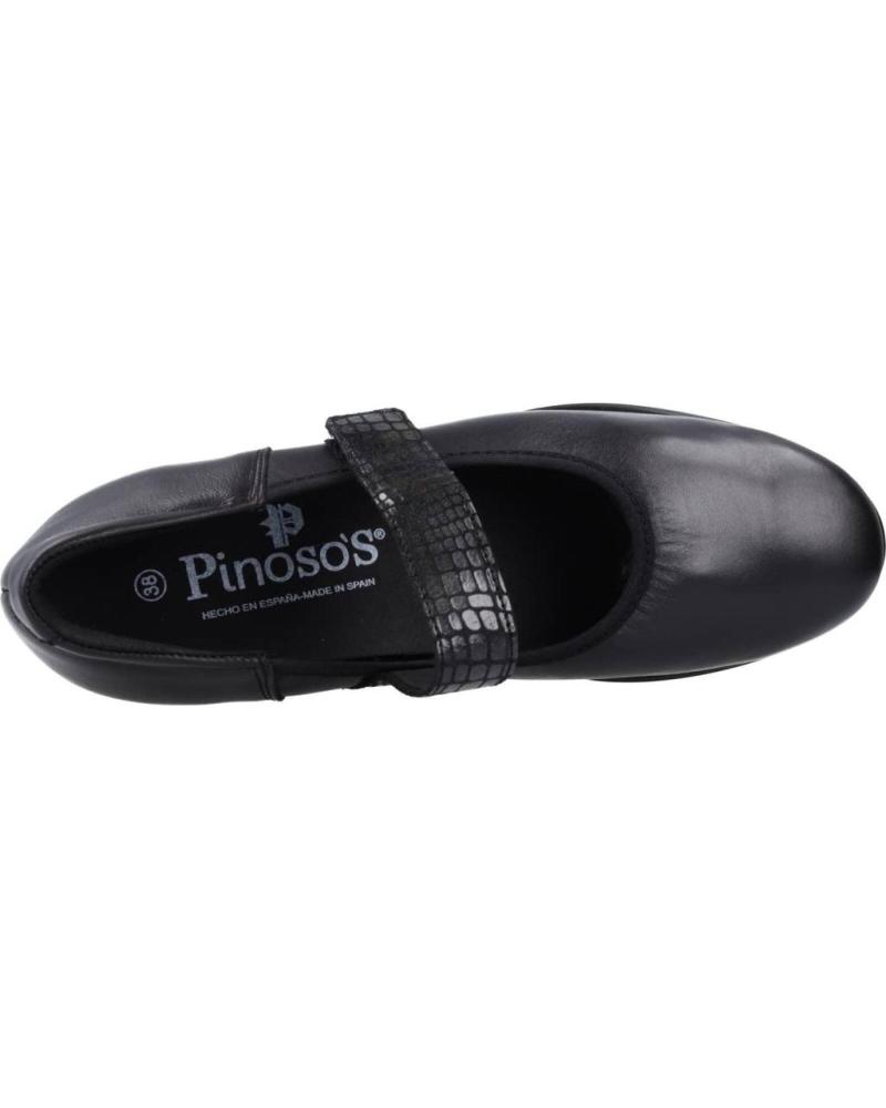 P-5202 Paco Black Slip on Loafer Pinosos Made in Spain
