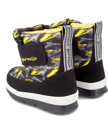 Botas de Niña y Niño GARVALIN BOTAS SNOW 231859-B APRESKI CAMUFLAJE NEGRO