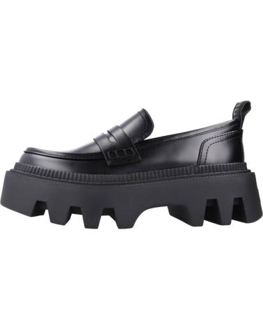 Mocasines de Mujer BUFFALO FLORA LOAFER NEGRO