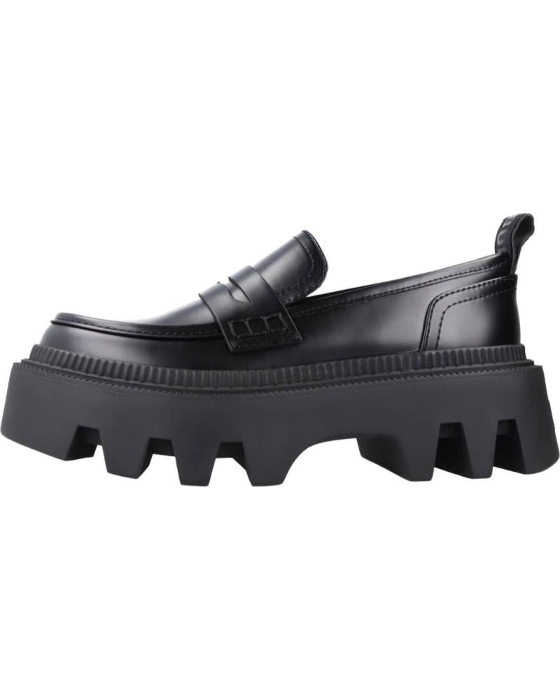 Mocasines de Mujer BUFFALO FLORA LOAFER NEGRO