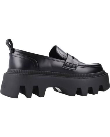 Mocasines de Mujer BUFFALO FLORA LOAFER NEGRO