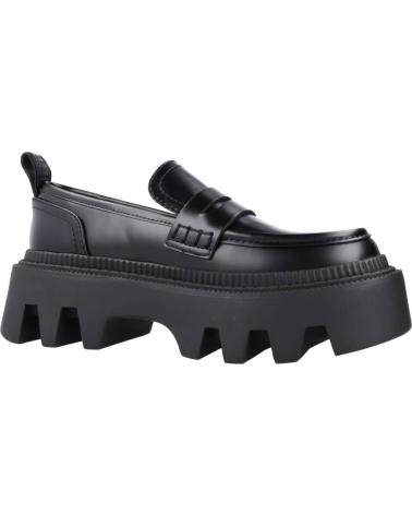 Mocasines de Mujer BUFFALO FLORA LOAFER NEGRO