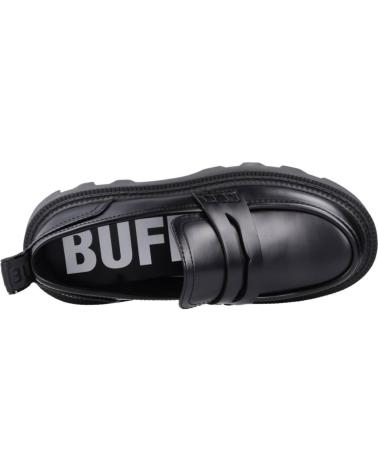 Mocasines de Mujer BUFFALO FLORA LOAFER NEGRO