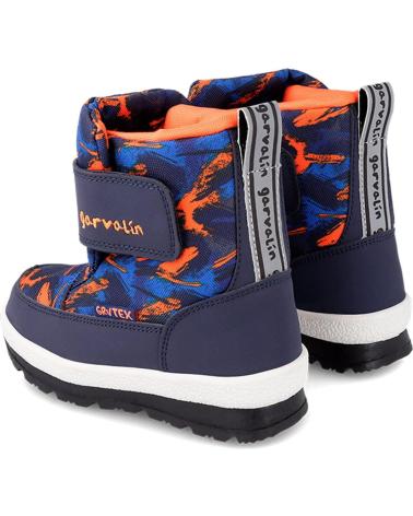 Stivali per Bambina e Bambino GARVALIN BOTAS SNOW 231859-B APRESKI CAMUFLAJE AZULMARINO