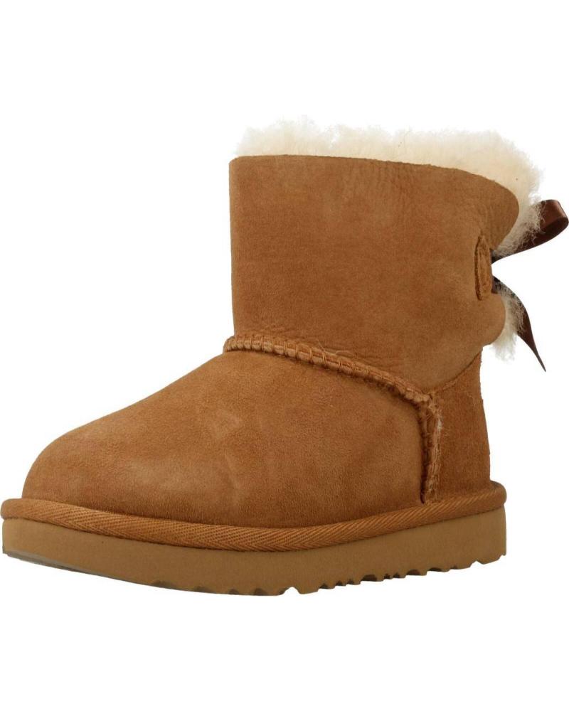 Botas-De-Niña-UGG-MINI-BAILEY-BOW-II-MARRON