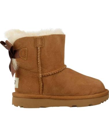 Botas de Niña UGG MINI BAILEY BOW II MARRON